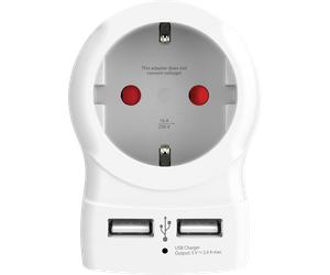 SKROSS 1500282 - SKROSS Europe to Europe, USB