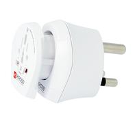 Skross Adaptateur de voyage 1.500202-E Combo World 100V/1600W 250V/4000W Prot. anti-choc