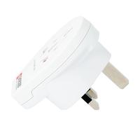 Skross Adaptateur de voyage 1.500267 World to UK – Prise anglaise et universelle, USB 2.4A
