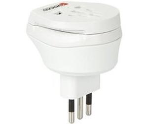 SKROSS Country Travel Adapter Combo-World to Italy - Kit adaptateur de connecteur d'alimentation - blanc - Italie, Europe Blanc G