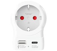 SKROSS Europe to US USB AC20PD Travel Adapter