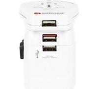 Skross PRO Light 3x USB - Universel - Universel - Type A - Type B - Type C (prise européenne) - Type E (FR) - Type F - Type G (UK) - Type I (AU) - Type J (CH) - Type L... - Type B - Type E (FR) - Type