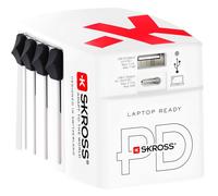 SKROSS Skross World USB Charger Digital camera, E-book reader, Laptop, Power bank, Smartphone, Smartwatch, Tablet White AC Indoor