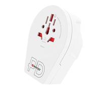 SKROSS - World to UK USB C20PD - UK UK Trade Adapter UK from Euro, Australia, UK, USA, Japan, Brazil and China - USB Coprick C 3A Fast Charger