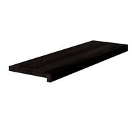 SKTQYQO Marchepieds 16 pièces marron-noir 80 x 30 x 2 cm bois massif chêne