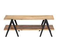 SKTQYQO Table basse 115 x 60 x 40 cm en bois massif de mangue