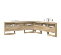 SKTQYQO Tête de lit coffre chêne Sonoma 180 cm bois multicouche