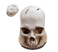 Skull Knives Holder for Kitchen,Skull Knives Holder for Kitchen Gothic | Support de rangement pour couteaux à fruits Support de rangement pour comptoir Présentoir gothique décoratif Org