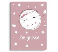 SKYDUE Porte-documents A4, en plastique, avec 30 pochettes, pour archiver des certificats et organiser des documents importants (rose moule)