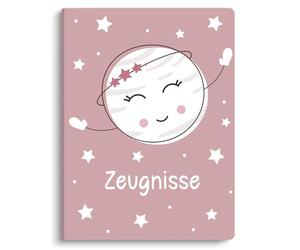 SKYDUE Porte-documents A4, en plastique, avec 30 pochettes, pour archiver des certificats et organiser des documents importants (rose moule)