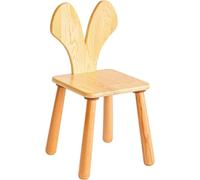 Skye Decor, chaise Mouse, chaise pour enfant, 100 % PIN, chêne, 28 x 28 x 32 cm