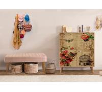 Skye Decor, Multilux - 734 - 0900, ensemble de meubles d'entrée, Sonomo, 100 % PANNEAUX DE PARTICULES MÉLAMINÉS, 95 x 36 x 111 cm