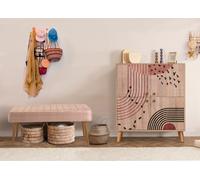 Skye Decor, Multilux - 984 - 0900, ensemble de meubles d'entrée, Sonomo, panneaux de particules 100 % mélaminés, 95 x 36 x 111 cm