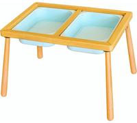 Skye Decor, Table - Blue, table pour enfants, 100 % PIN, bleu, 53 x 74 x 52 cm