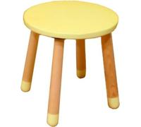 Skye Decor, Yellow Chair, tabouret pour enfant, 100 % BOIS CONTREPLACÉ, jaune, 28 x 28 x 32 cm