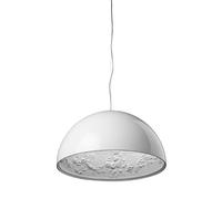 FLOS Suspension Skygarden 1 Ø 60 cm Blanc brillant Plâtre verni