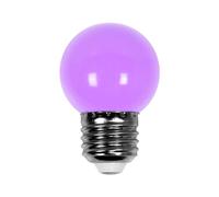SKYLANTERN Ampoule Led Orange conçue pour Guirlande Guinguette IP65 1,5W - Ampoule Led E27 Violette - Ampoule 5cm pour Guirlande Guinguette Culot E27 Orange