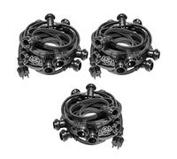 SKYLANTERN® Guirlande Guinguette 30m Noire IP65 Raccordable - 30 Douilles E27 pour Ampoules LED (non incluses) - Guirlande Lumineuse Extérieure Étanche pour Terrasse, Jardin et Bar