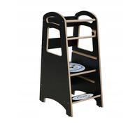 Skyline Tour debout et d'apprentissage Bébé à partir de 1 an Montessori Learning Tower Réglable en hauteur Tabouret marchepied Enfants Meubles d'intérieur Chambre d'enfants Tabouret marchepied Cuisine
