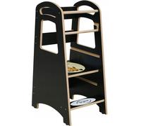 Skyline Tour debout et d'apprentissage Bébé à partir de 1 an Montessori Learning Tower Réglable en hauteur Tabouret marchepied Enfants Meubles d'intérieur Chambre d'enfants Tabouret marchepied Cuisine