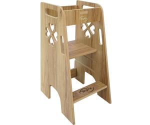 Skyline Tour debout et d'apprentissage Bébé à partir de 1 an Montessori Learning Tower Réglable en hauteur Tabouret marchepied Enfants Meubles d'intérieur Chambre d'enfants Tabouret marchepied Cuisine