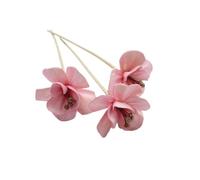 SKYPRO - Ensemble de bâtonnets en rotin avec fleurs artificielles - Parfums sans feu - Bâtonnets diffuseurs d'arômes à l'huile essentielle - Décoration DIY pour la maison - Style 6
