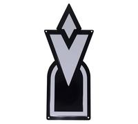 Skyrim Plaque en métal - The Elder Scrolls V Quest Marker - Décoration murale pour joueurs - Décoration de collection officielle - Cadeau pour les fans