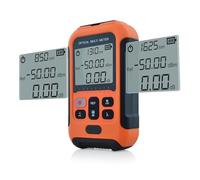 SKYSHL 800nm à 1700nm -50dBm à 26dBm OPM Wattmètre à Fibre Optique Intégré 650nm 20km VFL FTTH Puissance Metre Optique Fiber Power Meter Compatible avec APC&UPC FC+SC+LC+ST-SS103PVC13