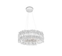 SLAMP Accordéon Suspension Transparente/Blanc