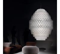 Slamp Half Charlotte Suspension Pendelleuchte, blanc
