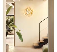 SLAMP lampe murale applique ou lampe de plafond plafonnier CLIZIA MAMA NON MAMA GOLD (Medium - Cristalflex®)