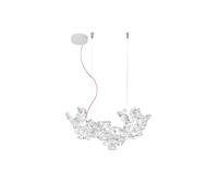 SLAMP Hanami Petite Suspension Transparente/Rouge