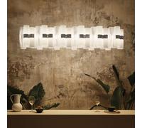 SLAMP lampe à suspension LA LOLLO LINEAR XL (White - Cristalflex® / Lentiflex®)