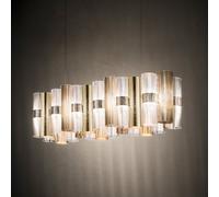 SLAMP La Lollo Suspension Linéaire 100 Or