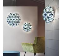 SLAMP La Vie Applique/Plafonnier Mini Bleu