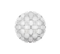 Slamp Mida Ceiling/Wall Large Decken-/Wandleuchte, blanc / platinum