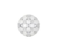 Mida Applique/Plafonnier Medium Blanc/Argent