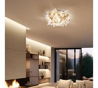 Slamp Veli Aurea Ceiling/Wall Medium Decken-/Wandleuchte, blanc / or