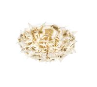 Slamp Veli Aurea Ceiling/Wall Large Decken-/Wandleuchte, blanc / or
