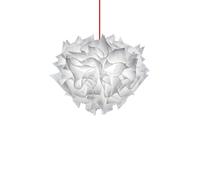 Slamp Veli Suspension Couture Pendelleuchte, câble rouge