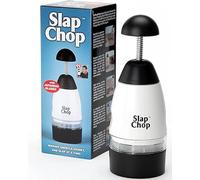 Slap Chop Trancheuse à légumes avec lames japonaises en acier inoxydable et ouverture papillon pour un nettoyage facile - Accessoire de cuisine