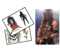Slash Guns n Roses Faux tatouages