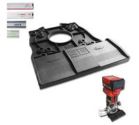 SLE Adaptateur de rail de guidage professionnel pour Einhell TP-ET 18 Li/TP-RO 18 Set pour Makita/Bosch/Festool/Mafell