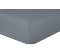 Sleepdown Drap-Housse 100% Pur Coton - Chaud, Confortable, Respirant, Super Doux, avec Poches très Profondes de 32 cm - Anthracite - King Size, 5056557500727
