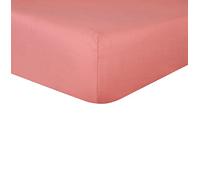 Sleepdown Drap-Housse 100% Pur Coton - Chaud, Confortable, Respirant - Super Doux - Poches très Profondes de 32 cm - Rose foncé - Super King Size - 5056557500864