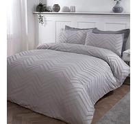 Sleepdown Parure de lit avec Housse de Couette et taies d'oreiller - Douce et Confortable - Facile d'entretien - pour lit Double (200 x 200 cm)