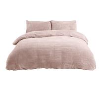 Sleepdown Teddy Parure de lit en Polaire pour lit Super King Size