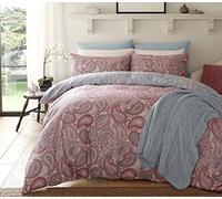 Sleepdown Violet Cachemire Parure de lit Simple, Coton Polyester