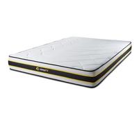 Sleepfit Matelas Flexy Ressorts ensachés et mémoire de Forme 160x200 | Epaisseur : 22 cm | Confort : Ferme