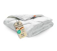 sleepling 190036 Couette Toute l'année Moyenne (Remplissage 840 GR.), 100% Microfibre, 135 x 200 cm, Blanc